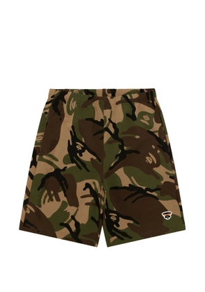 AAPE BY *A BATHING APE® camouflage-pattern shorts - Neutrals