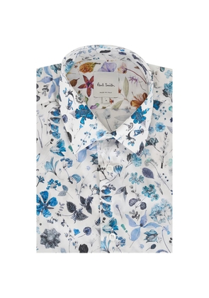 Paul Smith floral-print shirt - White