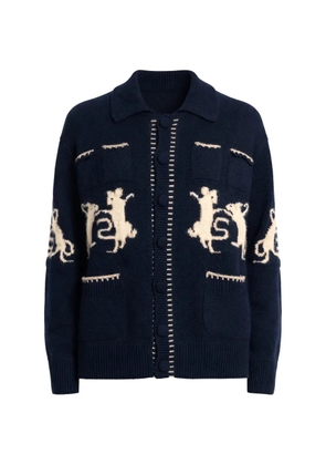 Baziszt Mice cardigan - Blue