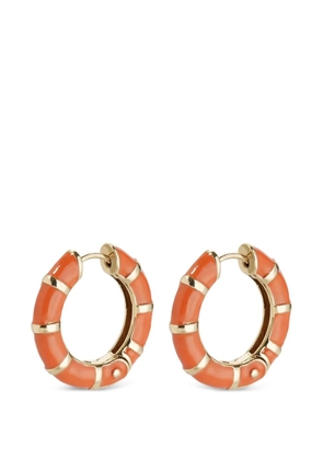 Gas Bijoux bambou hoop earrings - Gold
