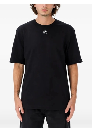 Marine Serre logo T-shirt - Black