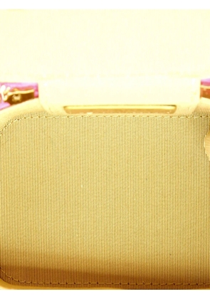 CHANEL Pre-Owned Pearl Crush Vanity Case with Chain Quilted Lambskin Mini clutch bag - Pink