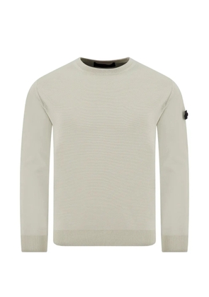 Peuterey crewneck long-sleeve sweater - Neutrals