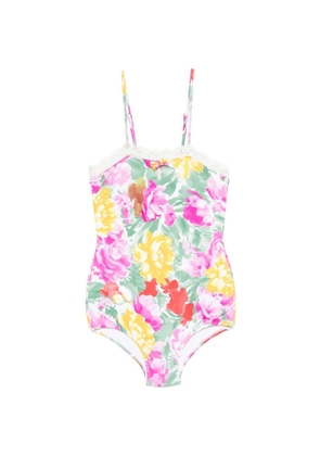 Chloé floral-print swimsuit - Pink