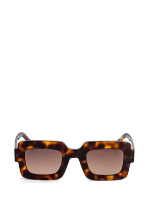 Kaleos Nelson square-frame sunglasses - Brown