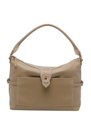 LIU JO heart-charm tote bag - Neutrals