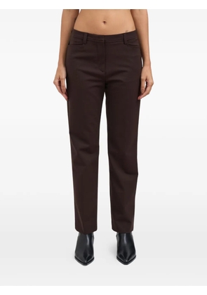 THELATEST Abbie belt-loops trousers - Brown