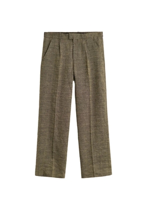 OUR LEGACY Slack pleated trousers - Green