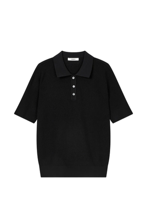 TOMBOY polo knit - Black