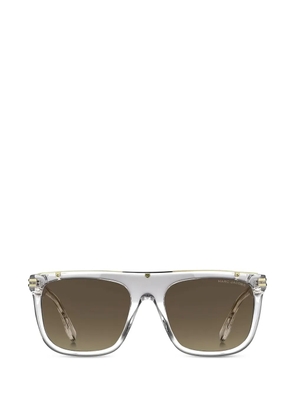 Marc Jacobs rectangle-shape sunglasses - White