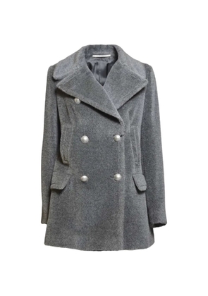 Tagliatore double-breasted coat - Grey