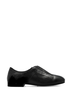 Jil Sander lace-up leather sneakers - Black