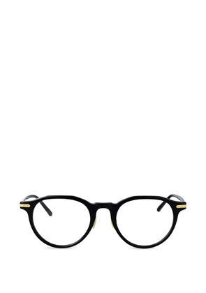 Linda Farrow Corbel round frame glasses - Black
