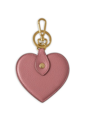 Mulberry heart-shaped keyring - Pink