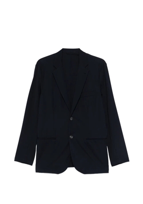 Emporio Armani button single-breasted blazer - Blue