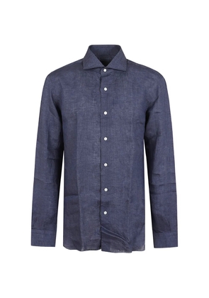 Barba buttoned shirt - Blue