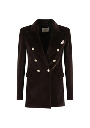 Circolo 1901 double-breasted coat - Brown