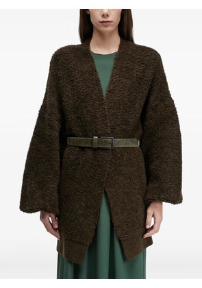 Osklen textured knit cardigan - Green