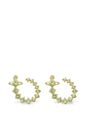 Vivienne Westwood Lydia orb stone earrings - Gold