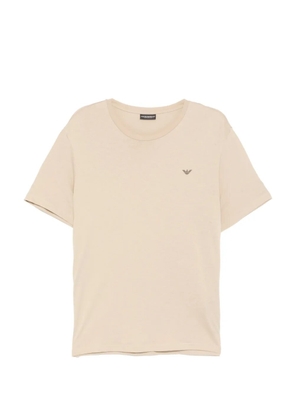 Emporio Armani logo-printed T-shirt - Neutrals