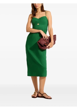 Lenny Niemeyer cut-out midi dress - Green