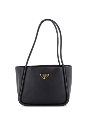 Prada Pre-Owned Soft Grain Leather Mini tote bag - Black