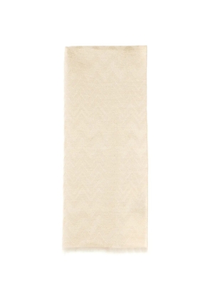 Missoni zigzag scarf - Neutrals
