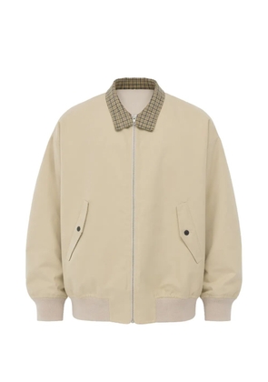 Givenchy oversized zip jacket - Neutrals