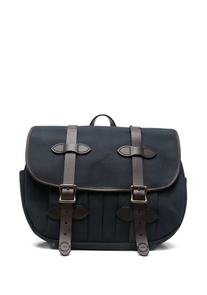 Filson medium Field buckle-strap messenger bag - Blue