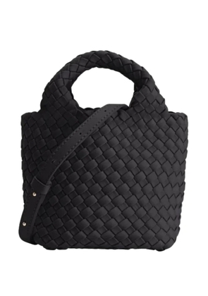 MARREA Marrea mini woven tote bag - Black