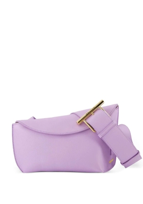 Alexander McQueen t-bar cross body bag - Purple