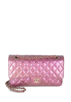 CHANEL Pre-Owned 2020 medium classic Doulble Flap quilted shoulder bag - Pink