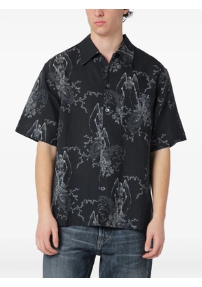 OUR LEGACY Every paisley shirt - Black