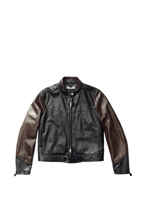 OUR LEGACY Grande Trix leather jacket - Black