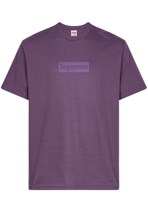 Supreme Tonal Box logo-print T-shirt - Purple