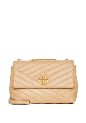 Tory Burch small Kira chevron logo shoulder bag - Neutrals