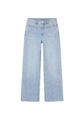 PAIGE Anessa wide-leg jeans - Blue