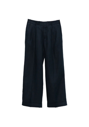 Cellar Door Angie pleated cuffed trousers - Blue