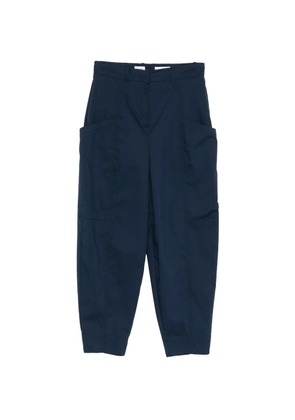 bomboogie tapered cropped trousers - Blue