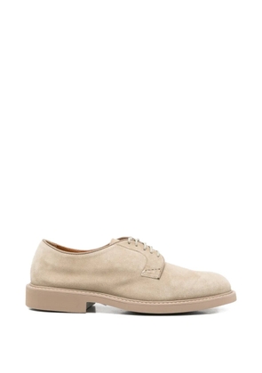 Doucal's cord-laces derby shoes - Neutrals