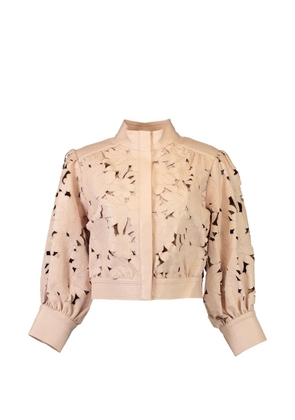 Christy Lynn Fae floral jacket - Pink