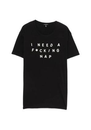 R13 graphic T-shirt - Black