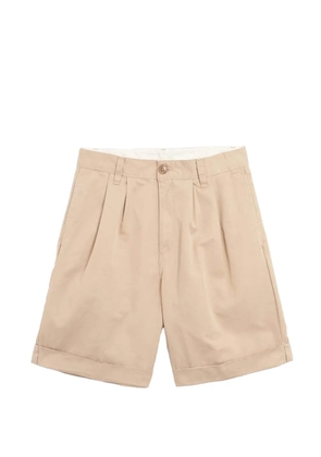 Carhartt WIP pleated cuffed shorts - Neutrals