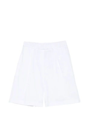 Via Masini 80 elasticated shorts - White