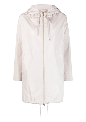 Herno techno taffeta parka coat - Neutrals