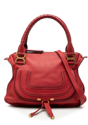 Chloé Pre-Owned 2012 Medium Leather Marcie satchel - Red
