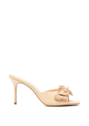 Sophia Webster Titania heeled sandals - Neutrals