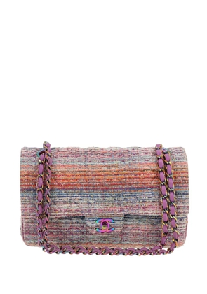 CHANEL Pre-Owned 2020 Timeless Classic logo chain shoulder bag - Pink