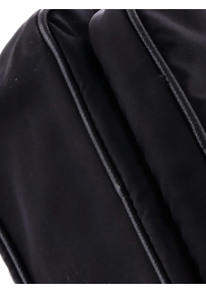 Prada Pre-Owned Re-Edition 2005 Camera Bag Tessuto with Saffiano Leather Mini crossbody bag - Black