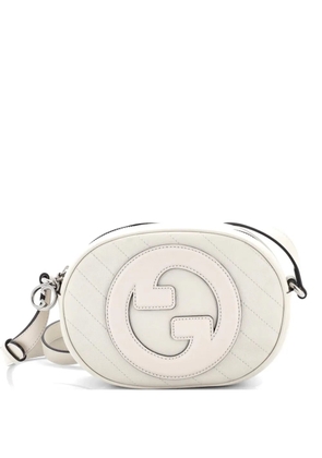 Gucci Pre-Owned Blondie NM Round Camera Bag Diagonal Quilted Leather crossbody bag - Neutrals